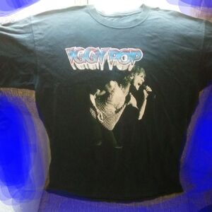 Vintage Iggy Pop, RAW POWER, Rock Music T-shirt
